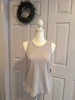 Women's Lululemon Sculpt Sleeveless Athletic Tank Top - Light Taupe